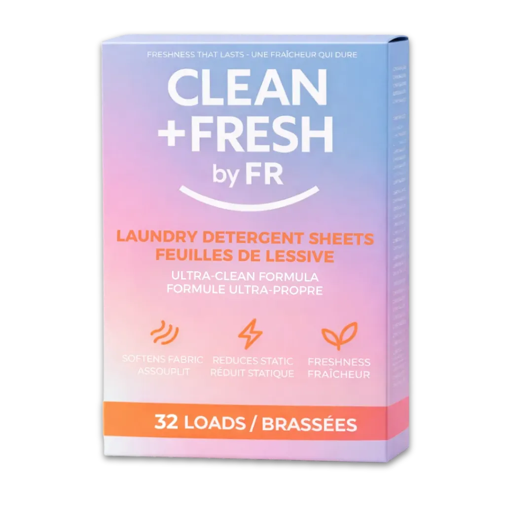 Clean + Fresh Laundry Detergent Sheets