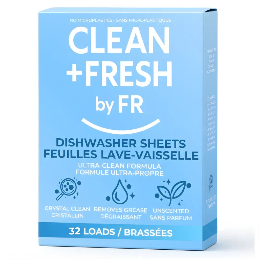 Clean + Fresh Dishwasher Detergent Sheets